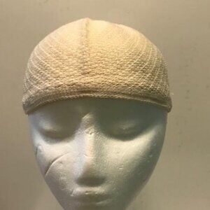 Muslim Prayer Hat Knit Kufi Skull Cap Tan